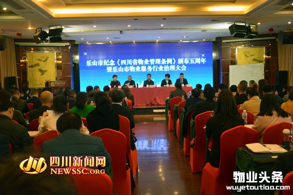 乐山市物业解决协会成立 彭小玲任第一任会长