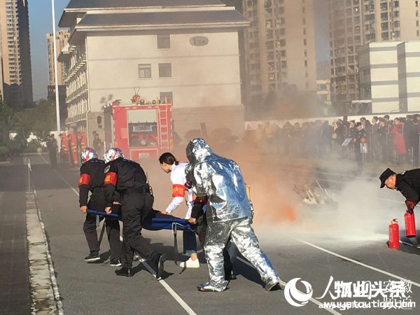 合肥：物业解决行业消防技能年夜比拼