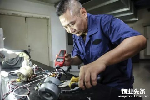 汇得行物业工程部领班杨晓俊的工匠精神
