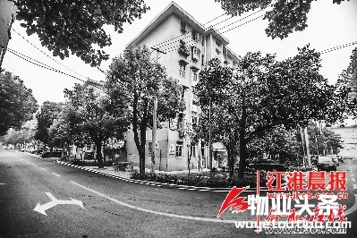 经过改造后的皖江小区焕然一新。