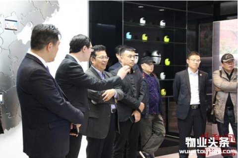 中国物业管理协会会长沈建忠考察金科服务