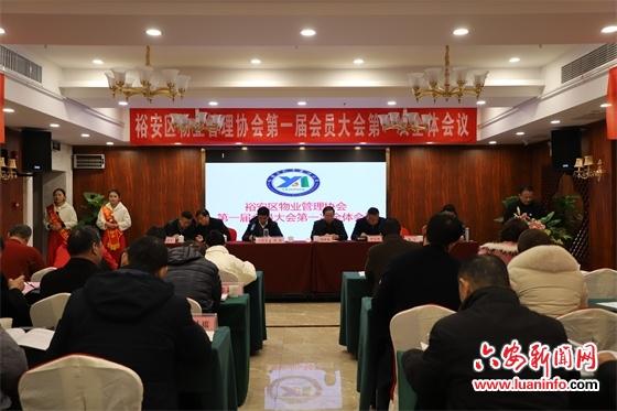 裕安区物业管理协会成立大会顺利召开