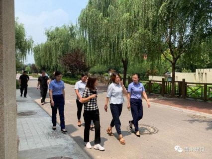 潍坊市住建局到我市督导检查物业管理工作