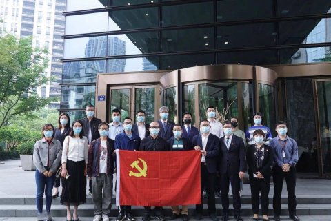 益路同行丨杭州市上城区物业协会党委走进大家服务
