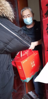 新春走基层l红色物业暖人心 温馨祥和迎新春